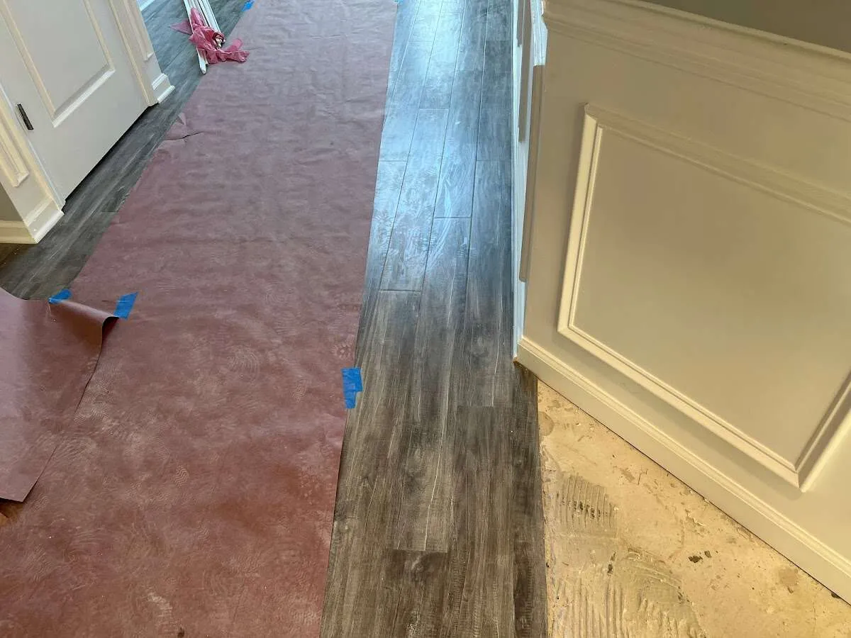 Completed marble shower restoration in Upper Milford